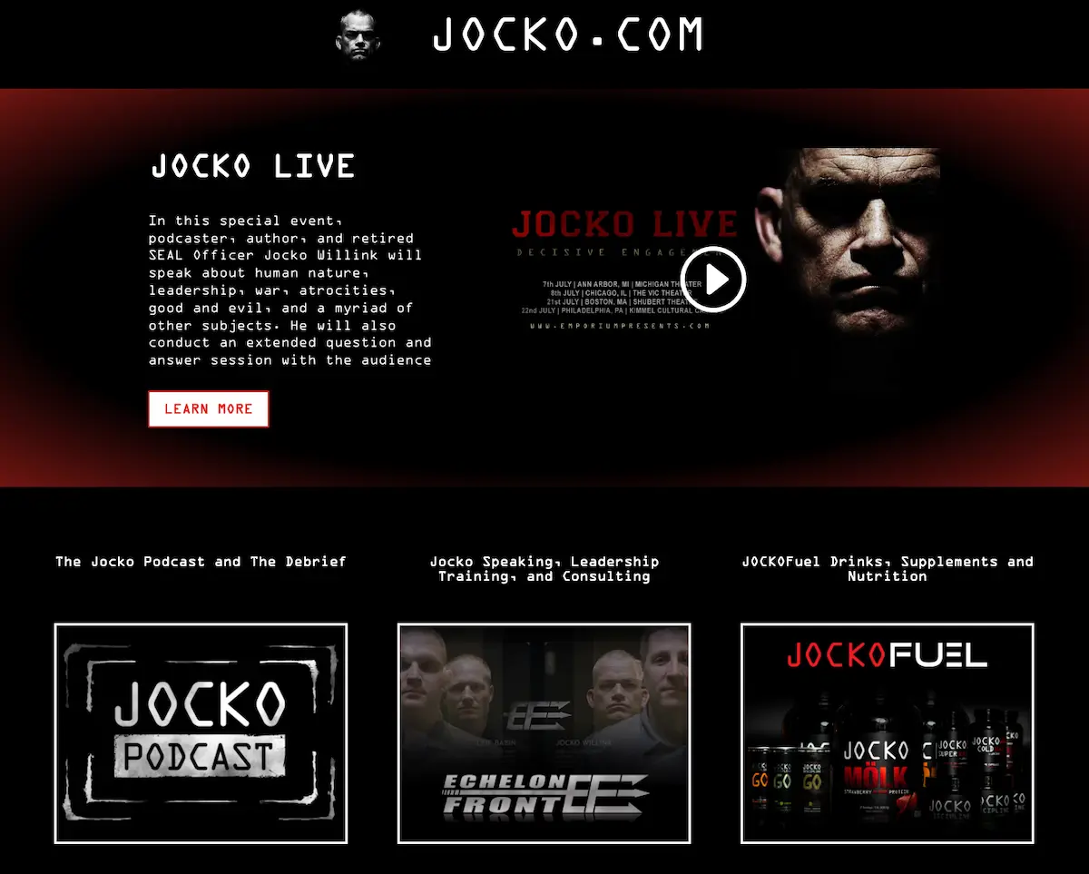 Jocko Willink leadership et Personal Branding